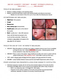 Be on ALERT - Measles (2 page)-1